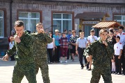 15 сентября 2018 года в Тбилисском районе прошли мероприятия, посвященные 189-ой годовщине со дня гибели казаков под командованием сотника Андрея Гречишкина