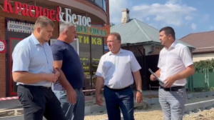 Глава района держит на контроле благоустройство улицы Октябрьской в станице Тбилисской