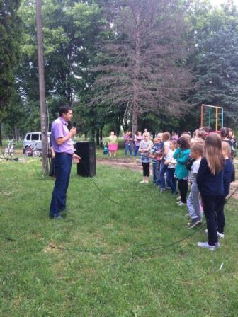 В Нововладимировской отметили День защиты детей