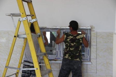 Ремонтные работы в социальных объектах продолжаются