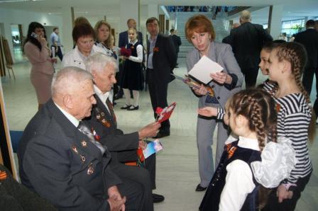 Ветераны Тбилисского района посетили торжественное мероприятие, посвященное 72-й годовщине Победы в Великой Отечественной войне