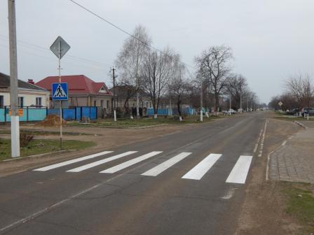 В Тбилисской обновили разметку еще на трех пешеходных переходах