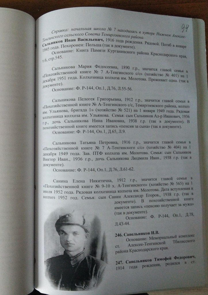 Именной список