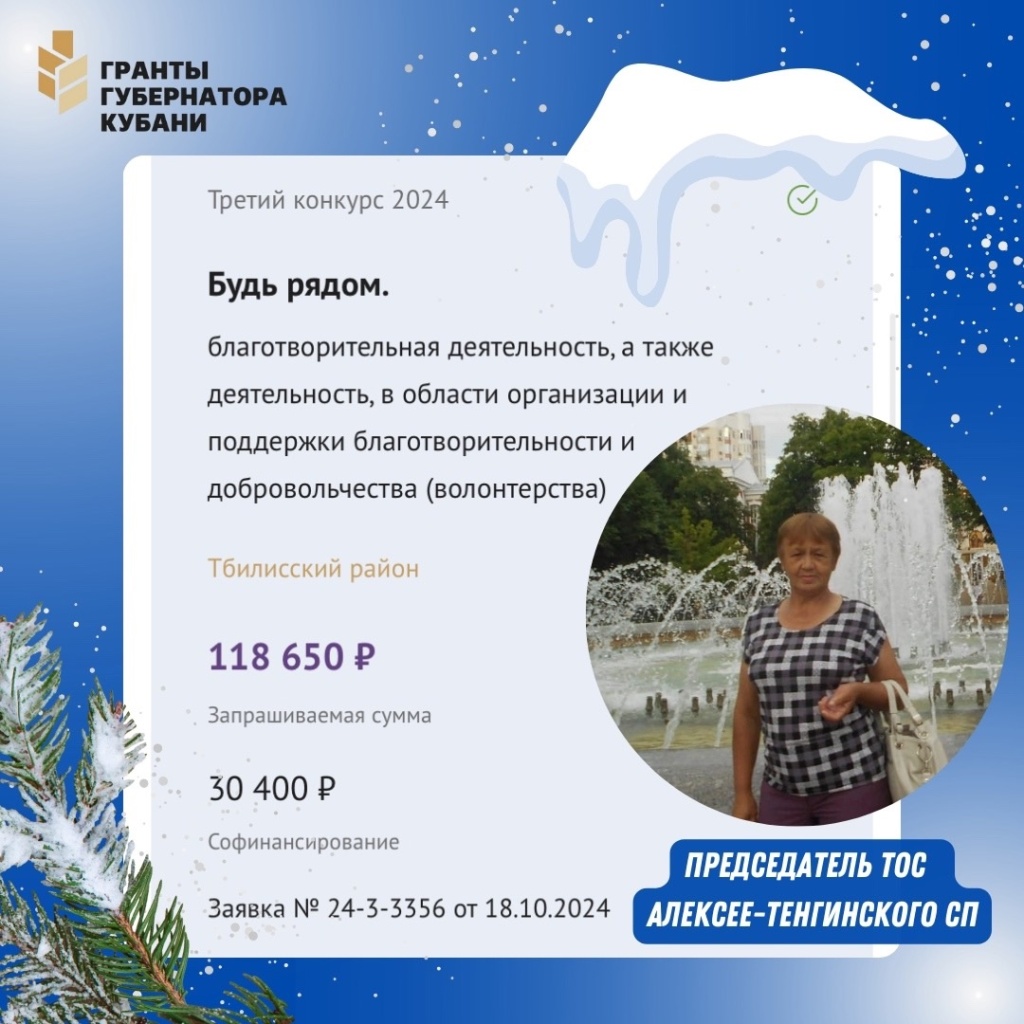 Более 3,8 млн рублей привлечено в Тбилисский район