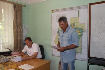 Евгений Ильин принял участие в сессии Совета Песчаного сельского поселения