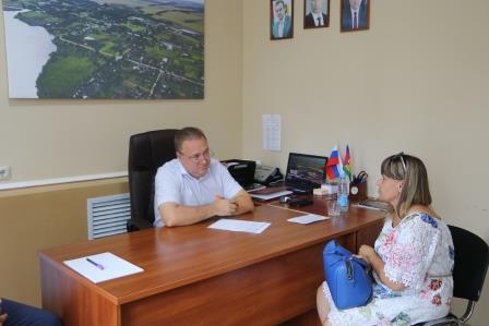 Глава Тбилисского района провел прием граждан