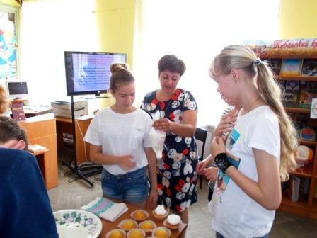 В Тбилисской детской библиотеке 