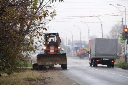 В Тбилисской продолжаются работы по благоустройству территории