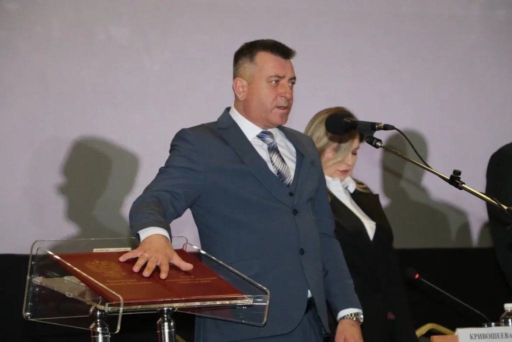 Олег Ляхов вступил в должность главы Тбилисского района