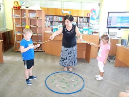 В детской библиотеке