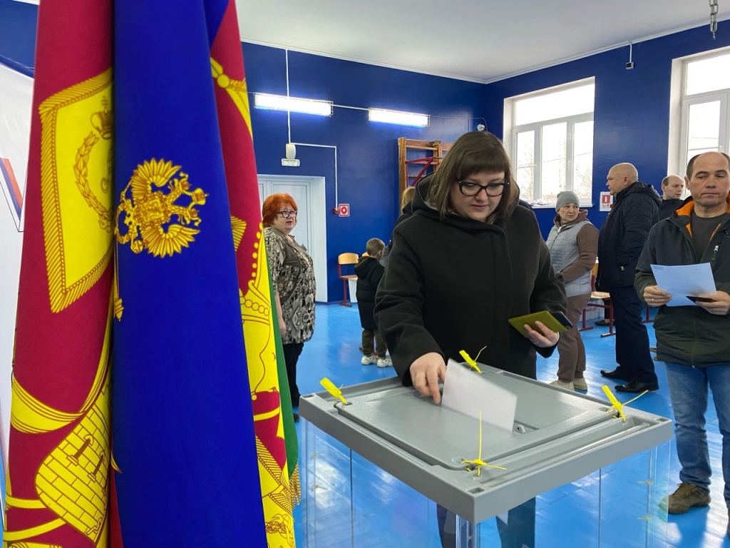 В Тбилисском районе стартовали выборы президента Российской Федерации