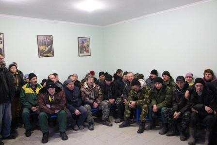 Встреча с трактористами и комбайнерами 
