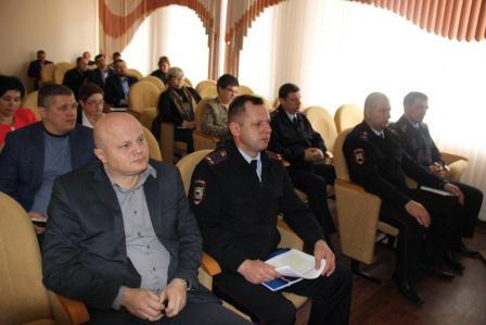 Заседание антитеррористической комиссии Тбилисского района