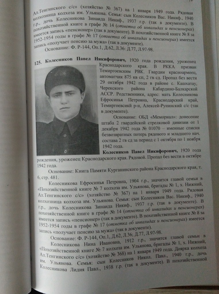 Именной список
