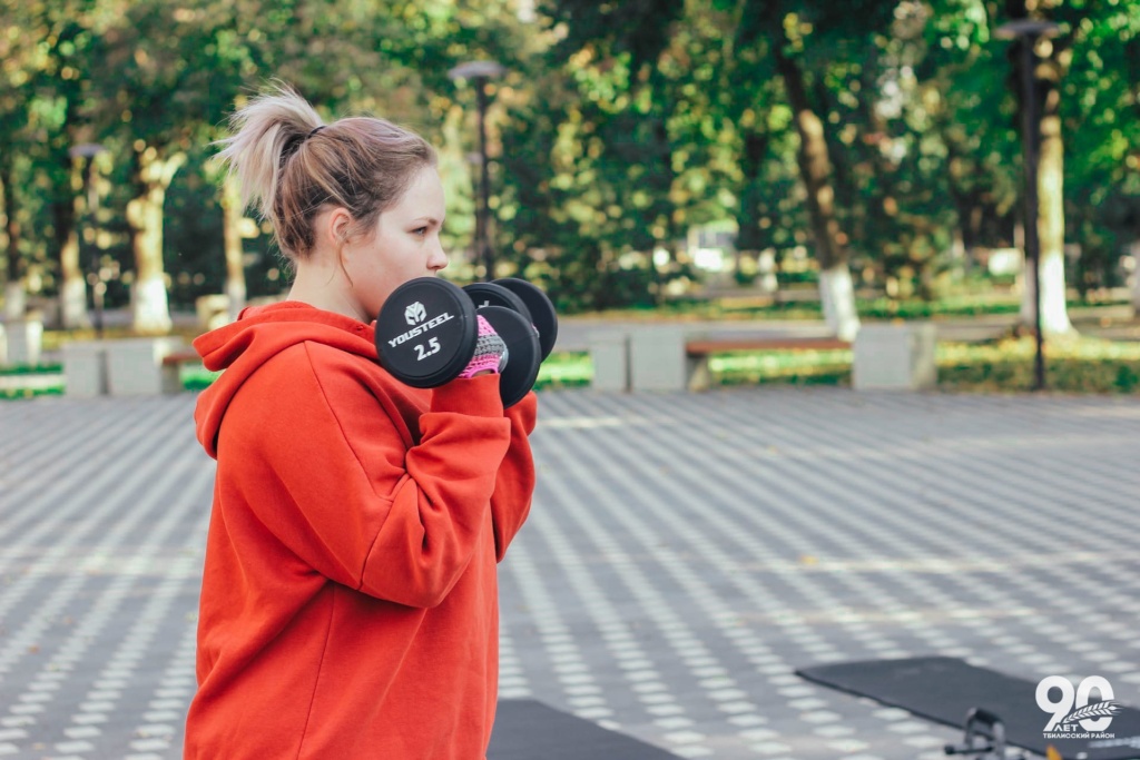 Сегодня, 2 мая, рано утром члены профсоюза собрались на тренировку по кроссфиту!