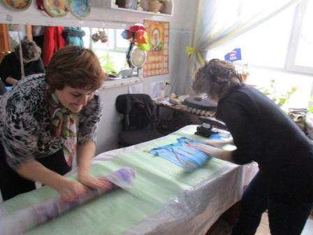 Мастер-класс по валянию прошел в Тбилисской