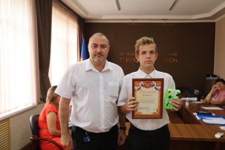 В Тбилисском районе наградили победителей фестиваля «Кубанские каникулы»