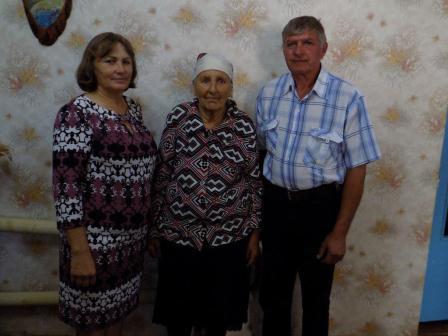 Жительница Ловлинской отметила 80-летний юбилей