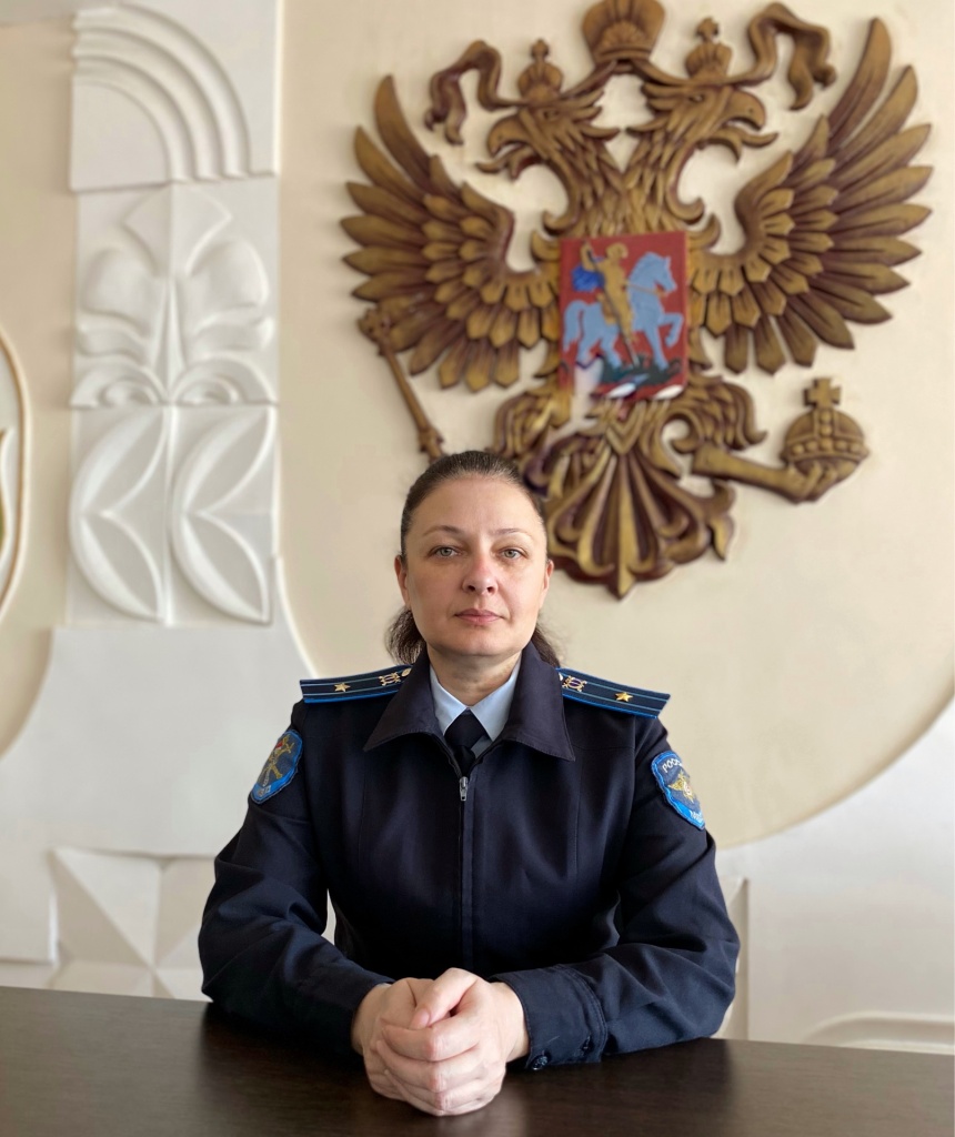 Недайвода Л.Н. - единственная женщина следователь СО Отдела