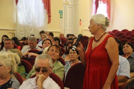 Евгений Ильин встретился в ТОСовцами