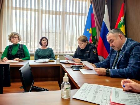 Состоялось совещание с органами и учреждениями системы профилактики безнадзорности