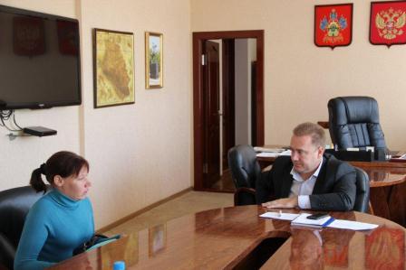 Глава Тбилисского района провел прием граждан