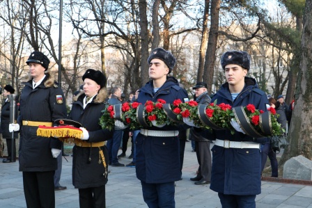 Молодежь Тбилисского района приняла участие военно-патриотической акции «Бескозырка» Молодежь Тбилисского района приняла участие военно-патриотической акции «Бескозырка»