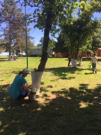 В станице Тбилисской продолжают наводить порядок