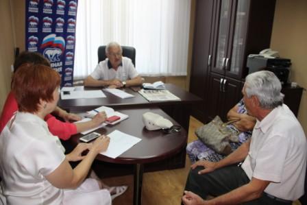 Депутат Госдумы РФ Алексей Езубов в Тбилисском районе 