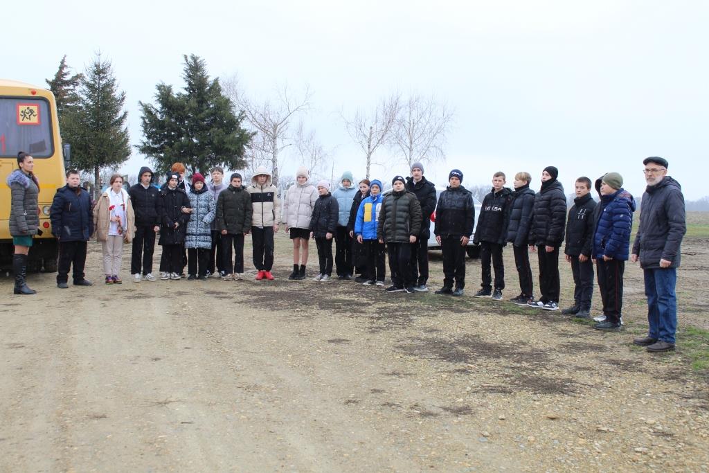 Школьникам рассказали об освобождении района от немецко-фашистской оккупации