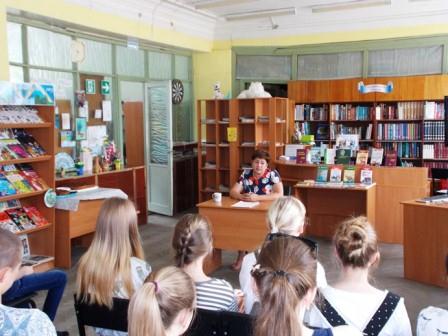 В Тбилисской детской библиотеке 