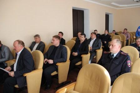 Заседание комиссии по безопасности дорожного движения