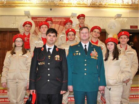 Тбилисские юнармейцы приняли участие в слете «Юнармии» Тбилисские юнармейцы приняли участие в слете «Юнармии»