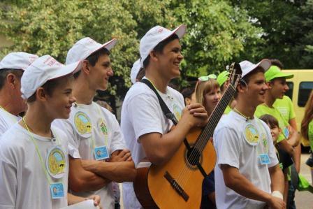 В Тбилисском районе проходит туристический слет приемных семей