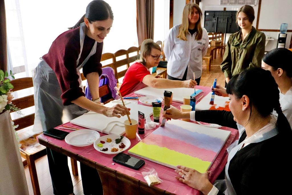 Мастер-класс подарил радость и вдохновение участницам проекта «Женщина-Успех»