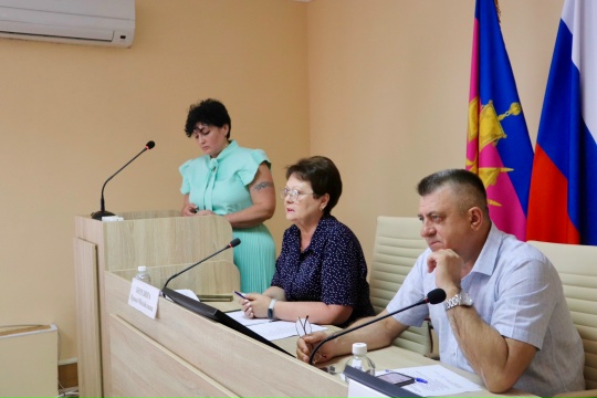В Тбилисском районе состоялось заседание Общественной палаты