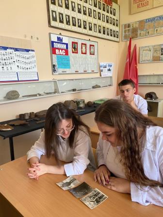 В десятой школе прошел урок Мужества