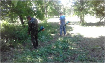 В Ловлинской наводят порядок