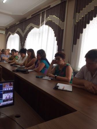 Семинар-совещание в режиме видеоконференции