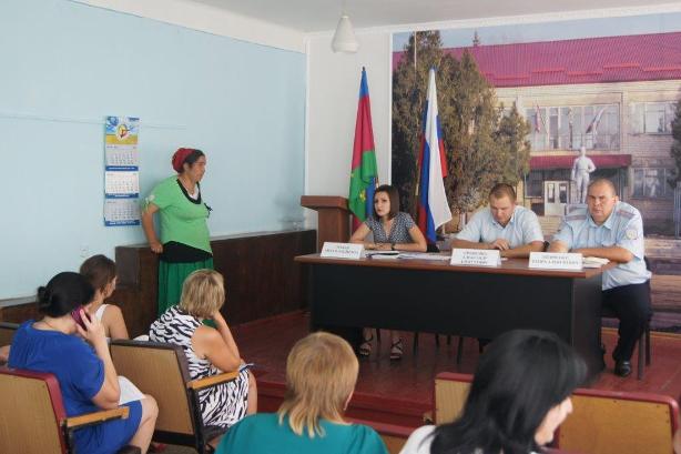 заседание комиссии по делам несовершеннолетних 