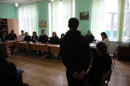 Выездное расширенное заседание комиссии по делам несовершеннолетних 