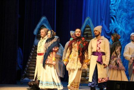 Тбилисским ребятам показали сказку «Морозко» Тбилисским ребятам показали сказку «Морозко»