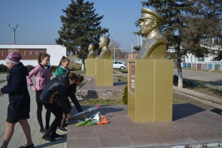 В селе Ванновском почтили память Героя Советского Союза