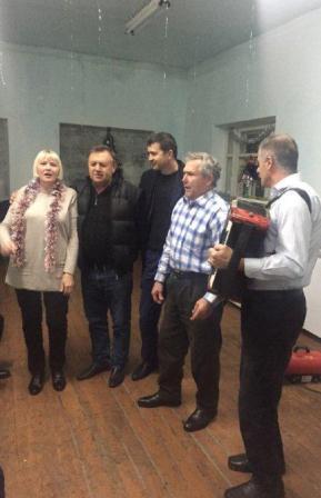 Нововладимирцев поздравили с наступающим Новым годом