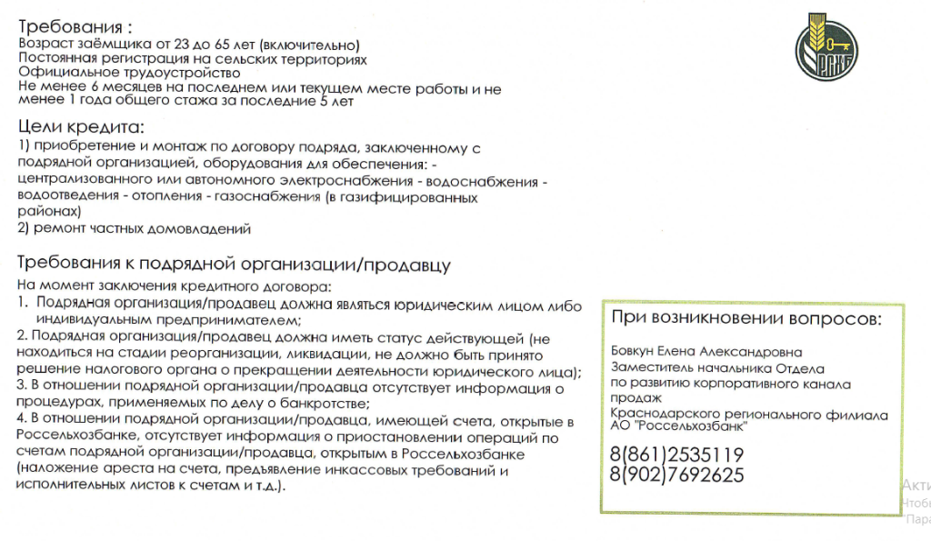 Потребительский кредит