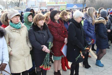 Память погибших в Чечне почтили в Тбилисском районе