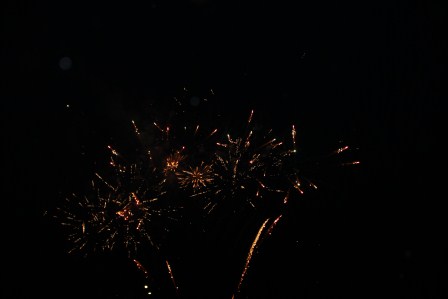 Праздничный салют 9 Мая