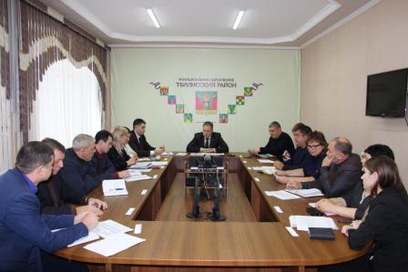 Планерка главы района прошла в новом формате Планерка главы района прошла в новом формате