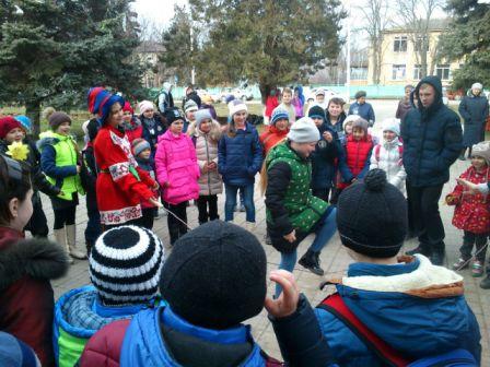 В Ловлинской отмечают Масленицу