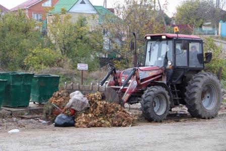 В Тбилисской продолжаются работы по благоустройству территории